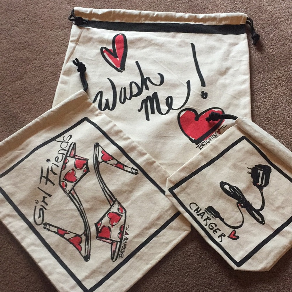 Brighton travel set bags